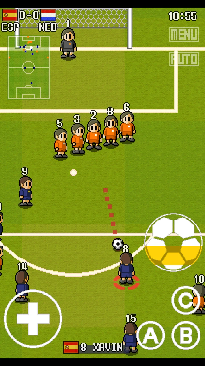 PORTABLE SOCCER DX Lite screenshot
