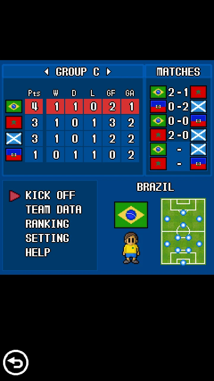 PORTABLE SOCCER DX Lite screenshot